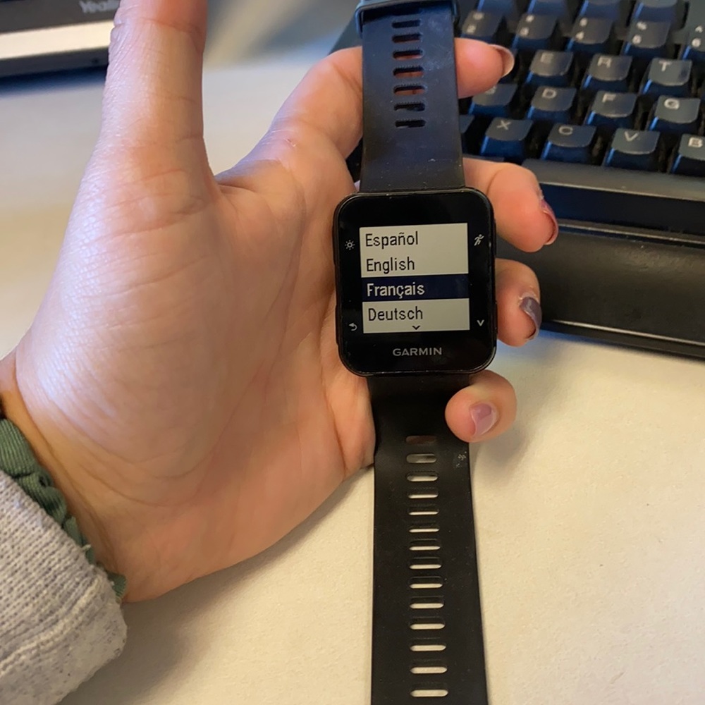 Garmin forerunner 35